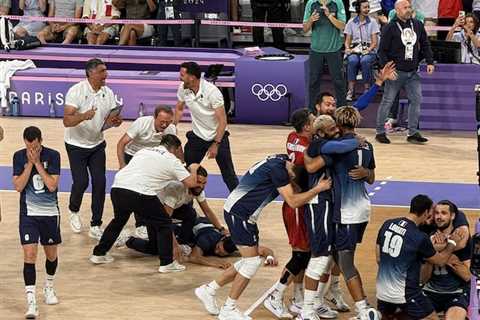 France sweeps Poland to win Olympics men’s volleyball gold