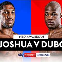 ANTHONY JOSHUA V DANIEL DUBOIS! 💪  Live Workout