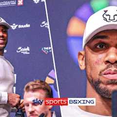 I'm going to carry on fighting, I'm a WARRIOR! 🥊  Anthony Joshua's post-fight press conference