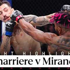 BIG LEFT HOOK! 💣  Morgan Charriere vs Gabriel Miranda  UFC Fight Night Highlights