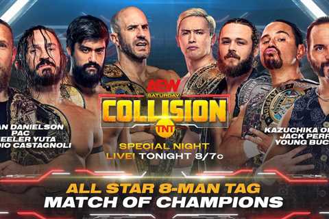 AEW Collision & Rampage live results, open thread: All Star 8-Man Tag