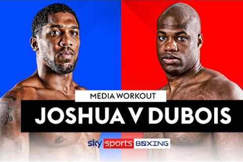 ANTHONY JOSHUA V DANIEL DUBOIS! 💪  Live Workout