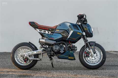 Mini-moto Madness: Steady Garage customizes the 2025 Honda Grom