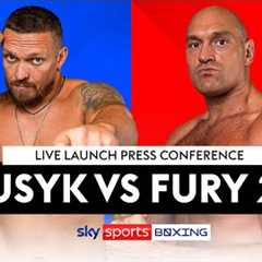 USYK VS FURY 2  Launch Press Conference