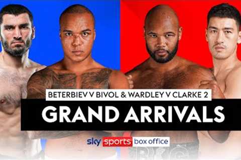 LIVE GRAND ARRIVALS! 👊  Artur Beterbiev v Dmitry Bivol & Fabio Wardley v Frazer Clarke 2