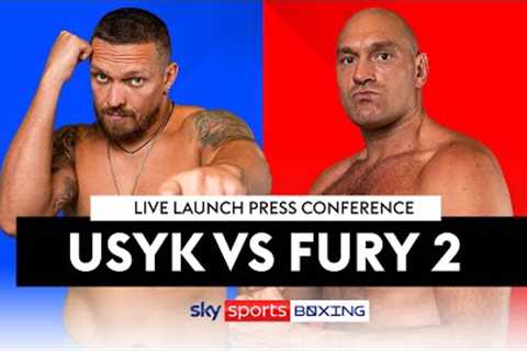 USYK VS FURY 2  Launch Press Conference