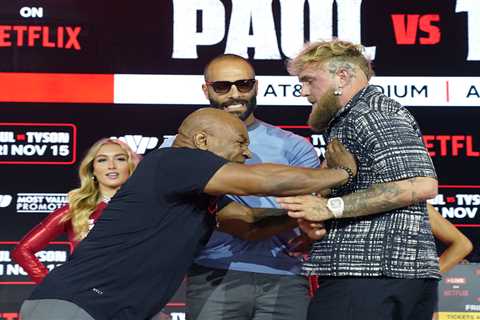 MIKE TYSON Threatens to SLAUGHTER Jake Paul in Ring Showdown