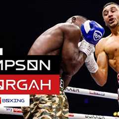 FULL FIGHT! Callum Simpson vs Elvis Ahorgah 👊  Commonwealth Title Fight