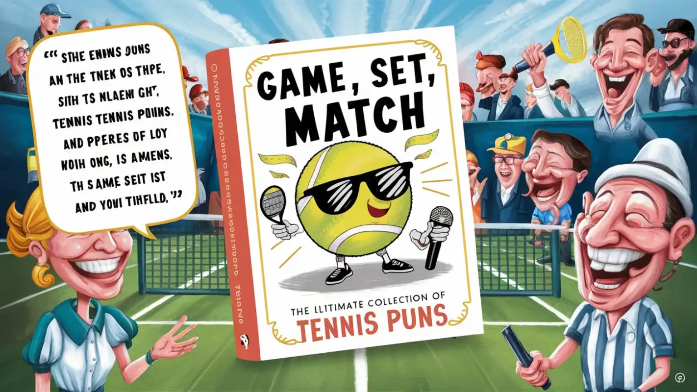 Game, Set, Match: The Ultimate collection of Tennis Puns - Crack Up Puns