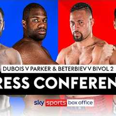 LIVE PRESS CONFERENCE 🗣️  Daniel Dubois vs Joseph Parker & Artur Beterbiev vs Dmitry Bivol 2