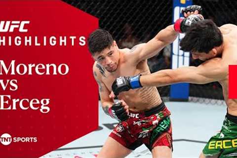 JOB DONE! 💪  Brandon Moreno vs Steve Erceg UFC Fight Night Highlights