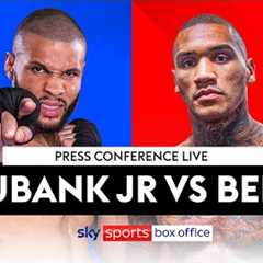 PRESS CONFERENCE LIVE! 🔥  Chris Eubank Jr vs Conor Benn