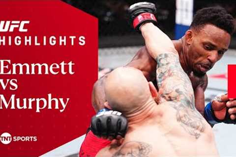 OUTCLASSED IN LAS VEGAS! 🔥  Josh Emmett vs. Lerone Murphy  UFC Fight Night Highlights