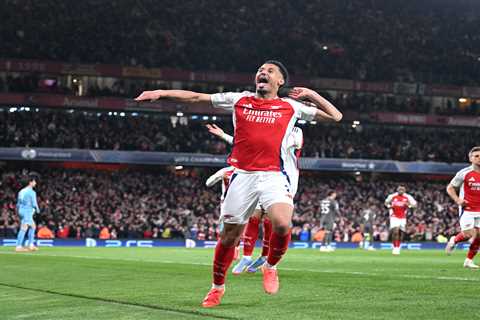 Saliba's Squidward Madness: Arsenal Defender Goes Bonkers During Madrid Thrashing