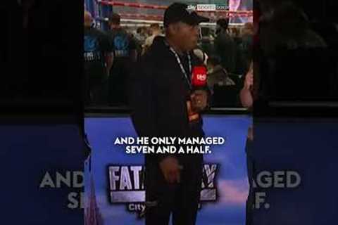 “It does not go past four rounds”‼️