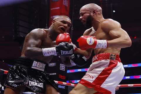 EXCLUSIVE: EUBANK JR AND BENN RUMBLE ENDS IN RING DRAMA!