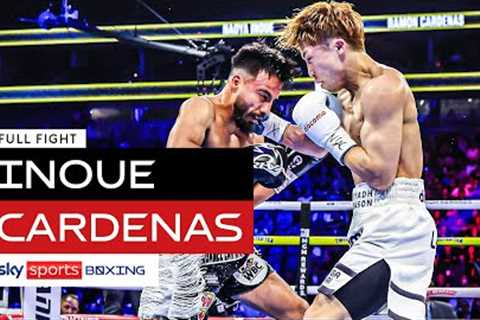FULL FIGHT! Naoya Inoue vs Ramon Cardenas  Undisputed World Title