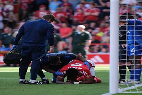 Forest's Awoniyi Rushed to Emergency Surgery After Horror Post Collision vs Leicester