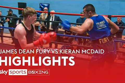 James Dean Fury vs Kieran McDaid FULL FIGHT  Manchester Box Cup
