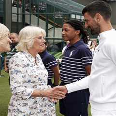 So the Queen Stayed at Djokovic's Place? This Wimbledon Chat Just Got Interesting