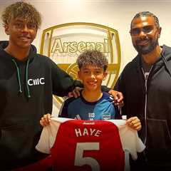 Honestly? I'm Still Processing That David Haye's Kid Just Got Picked Up by Arsenal