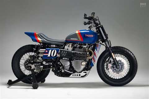 Beijing Brawler: Mandrill’s Triumph Bonneville T120 street tracker