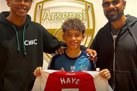 Honestly? I'm Still Processing That David Haye's Kid Just Got Picked Up by Arsenal