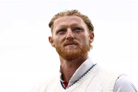 Why is Ben Stokes not playing for England in the final test against India?