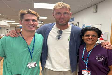 Emotional Freddie Flintoff reunites with ‘superhero’ NHS staff who cared for him after horror Top..