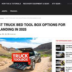 12 of the Best Truck Bed Accessories for 2025