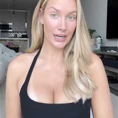 ‘Horrible and harassing’ – Paige Spiranac gives rare insight into her failed marriage as she says..