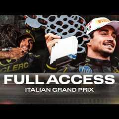 SF Full Access - 2024 Italian GP | ON THE TOP STEP IN MONZA 🏆