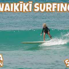 Waikiki Surfing | Surfing Videos | May 5, 2025 #2 Pinata by El Neón | Surf Videos | Surfer Girls