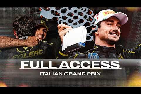 SF Full Access - 2024 Italian GP | ON THE TOP STEP IN MONZA 🏆