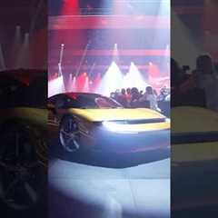 Amid beams of light and the watchful eyes of the #Ferrari drivers, this world premiere was unique.