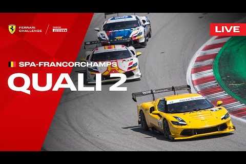 LIVE Ferrari Challenge Europe - Spa-Francorchamps, Qualifying 2