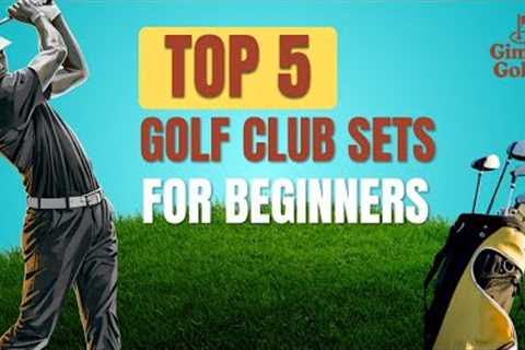 Top 5 Golf Club Sets for Beginners!