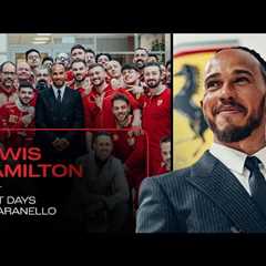 Lewis Hamilton's First Days In Ferrari - Behind The Scenes