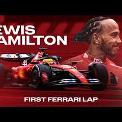 Lewis Hamilton's First Lap As A Ferrari Formula 1 Driver