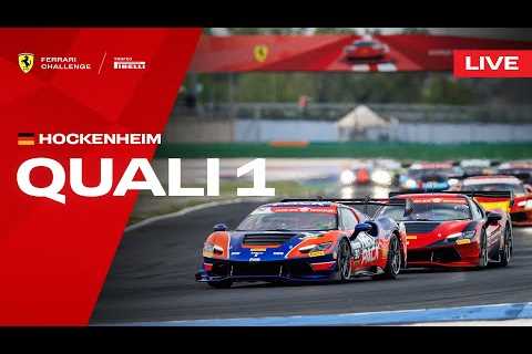 Live Ferrari Challenge Europe - Hockenheim, Qualifying 1