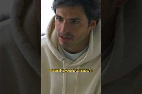 ‘Thank you again’ 👏  The final sign off from Carlos #F1Shorts #CarlosSainz