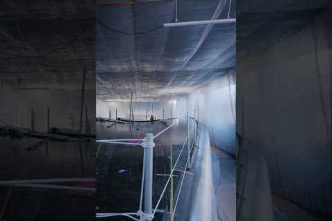 A first look at the Ferrari Hypersail deck, all 100 feet of it. #Ferrari #FerrariHypersail