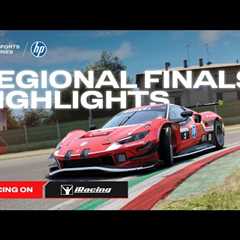 Ferrari HP Esports Series 2024 - Regional Finals Highlights (iRacing)