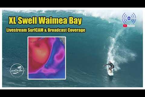XL Swell Waimea Bay “Happening Live Now!” Nov 30, 2025