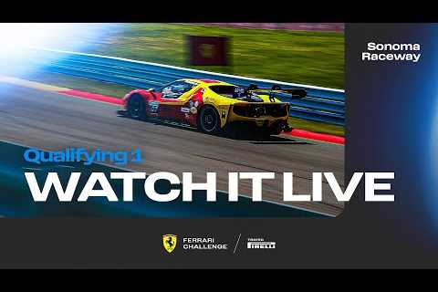 Ferrari Challenge North America - Sonoma, Qualifying 1