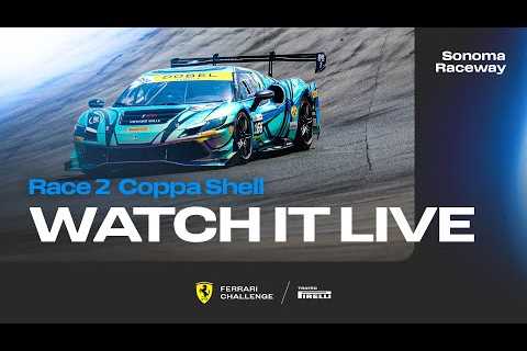 Ferrari Challenge North America - Sonoma, Race 2 - Coppa Shell