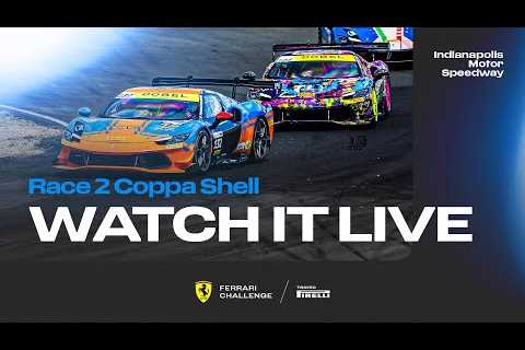 Ferrari Challenge North America - Indianapolis, Race 2 - Coppa Shell