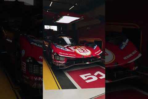 Clocking in for  #6HSpa 🫡#FerrariHypercar #WEC