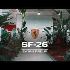 SF-26 Fires up for the first time