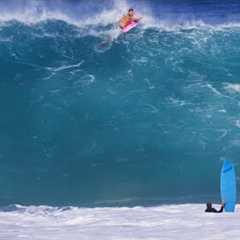 CAUGHT INSIDE AT 20FT KEIKI SHOREBREAK